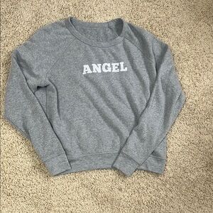 Gray 'Angel' Women's Sweater